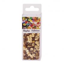 Paillettes Bombées, 6mm Boîte 4000pces, Or - Rayher