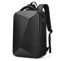 Sac À Dos Ordinateur Extensible Étanche Avec Port Usb Pour Voyage D'Affaires Noir Yonis - Yonis