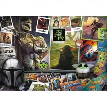 Puzzle 1000 Pièces - Star Wars The Mandalorian - Trefl