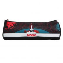 Trousse Scolaire Ronde Nasa Rouge - Bagtrotter - Bagtrotter