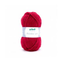 Pelote De Laine À Tricoter Alaska - 100gr - Gründl Rouge (02)