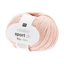 Coton À Tricoter Creative Sport Dk - Rico Design 19 Rose