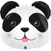 Ballon Géant Tête De Panda - 74 Cm - Grabo