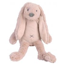 Peluche Lapin Richie Old Pink 38 Cm - Happy Horse