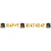 Guirlande Lettres Happy Birthday Harry Potter Houses - Amscan