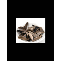 4 Coins En Métal Bronze Décor 2 - No Name