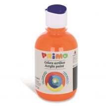Lot De 6 Flacons Peinture Acrylique 300 Ml Bouchon Flux Control Orange 250 Primo - Primo