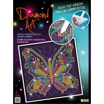 Tableau Sequin Art Strass Et Diamants Papillon - Diamonds