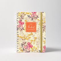 Agenda Semainier Pocket Non Daté Yellow Bloom - WOMEN WARRIORS