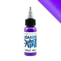 Peinture Textile & Cuir Sneakarts - Métallique Violet 30ml - Effet Métallisé - Sneakarts