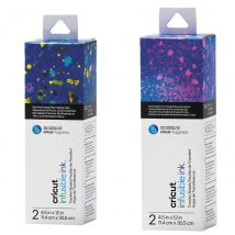 4 Feuilles De Transfert Pour Mug Press - Splash - Cricut