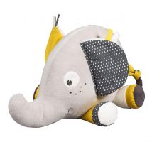 Doudou Eléphant En Velours - Sauthon