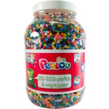 Baril 20 000 Perles À Repasser Perlou (ø5 Mm)