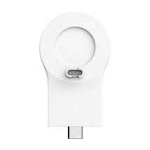 Nillkin Chargeur Usb-c 5w Pour Montres Connectées Garmin Connecteur Magnétique 4 Broches Blanc