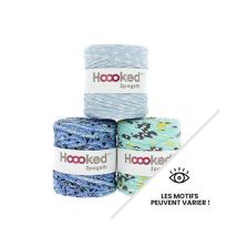 Fil Zpagetti Hoooked - Cône 700 G Colourway Ocean