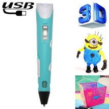 Stylo Imprimante 3d Portatif Usb Bleu Pour Artistes Et Créatifs Bleu Yonis - Yonis