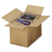 5 Cartons D'Emballage 30 X 25 X 20 Cm - Simple Cannelure - Raja