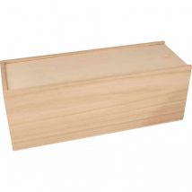 Boite De Rangement - 33x12x12 Cm - Bois - Artemio