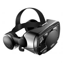 Casque Vr Téléphone 3d Lentille Anti-lumière Bleue Audio Jack 3.5mm Intégré Noir - Avizar