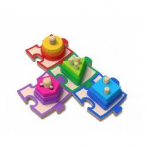 Puzzle En Bois Shapeboard - Max & Lea