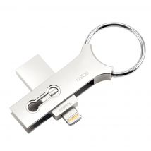 Clé Usb Pour Iphone Ipad U-disk Lightning Ios 128 Go Yonis - Yonis