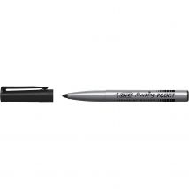 Marqueur Permanent Marking Pocket 1445 Pointe Ogive Moyenne Noir Bic