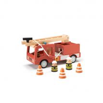 Camion De Pompiers En Bois Aiden - Kids Concept