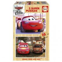 2 X 16 Pieces Puzzle Cars - Educa Borras