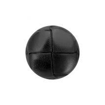 Boutons Simili Cuir Marron 23mm X 2 - Prym Noir - Prym Union Knopf