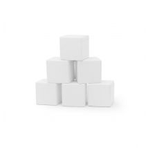 Blocs En Mousse 6 Cubes Blanc - Iglu