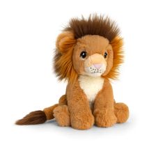 Peluche Keeleco 100% Recyclée - Lion Assis - 18cm - KeelToys