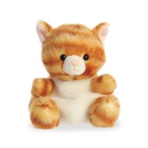 Peluche Chat Roux Tigré Meow Palm Pals - Aurora