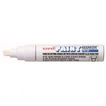 Marqueur Paint Marker Px30 Pointe Biseautée Large 4 - 8,5mm Blanc Uni-ball - Uni-Ball