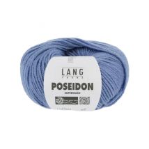 Pelote De Laine Vierge Poseidon - Lang Yarns 33 Bleu