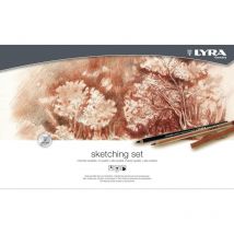 Crayons De Couleur - Pastels - Dessin - Beaux-arts - Coffret Métal - 48 Pièces - Lyra