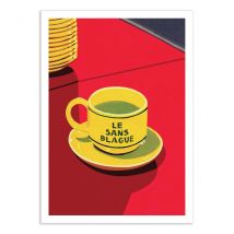 Affiche 30x40 Cm - Le Sans Blague - Studio Mandariini - Wall Editions