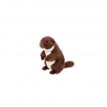 Peluche - Peluche Marmotte Marron - 23 Cm