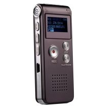 Dictaphone Professionnel Usb 8gb Avec Enregistreur Vocal, Lecteur Mp3 Wav Et Fonction Var Rom 8 Go Violet Yonis - Yonis