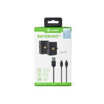 Pack 2 Batteries Rechargeables Snakebyte Pour Manette Xbox One Noire - Snakebyte