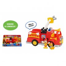 Mickey Camion De Pompier Avec Fonctions Sonores Et Lumineuses - Giochi Preziosi