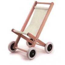 Buggy En Bois Et Tissu Naturel - Egmont Toys