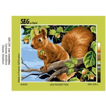 Canevas Antique Les Noisettes 40x50cm - SEG