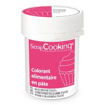 Colorant Alimentaire En Pâte Fuchsia 20g - Scrapcooking