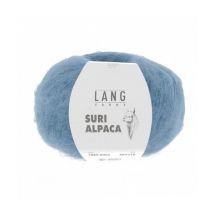 Pelote De 100% Alpaga Suri Alpaca - 25gr - Lang Yarns 0006 Bleu - LangYarns