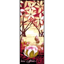Canevas Pénélope Antique Fleur De Lotus 25x60cm - Margot