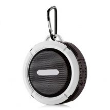 Enceinte Waterproof Bluetooth Portable Ip65 Mains-libres Son Haute Fidélité Blanc Yonis - Yonis