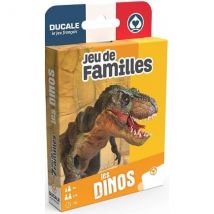 Jeu De Familles Les Dinosaures 32 Cartes - Ducale Enfant - Jeu De Societe, Voyage - Ducale