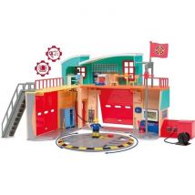 Caserne Sam Le Pompier Pontypandy Avec 1 Figurine - Jouet Pour Enfant A Partir De 3 Ans