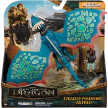 Dragons How To Train Your : Tempete Et Astrid - Dragon Et Son Dresseur - Dragons Dream Works - Spin Master - 20153596 - Spin Master