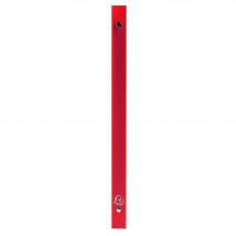 Classeur 4 Anneaux 15mm Polypropylène Opak - A4 - Rouge - X 25 - Exacompta